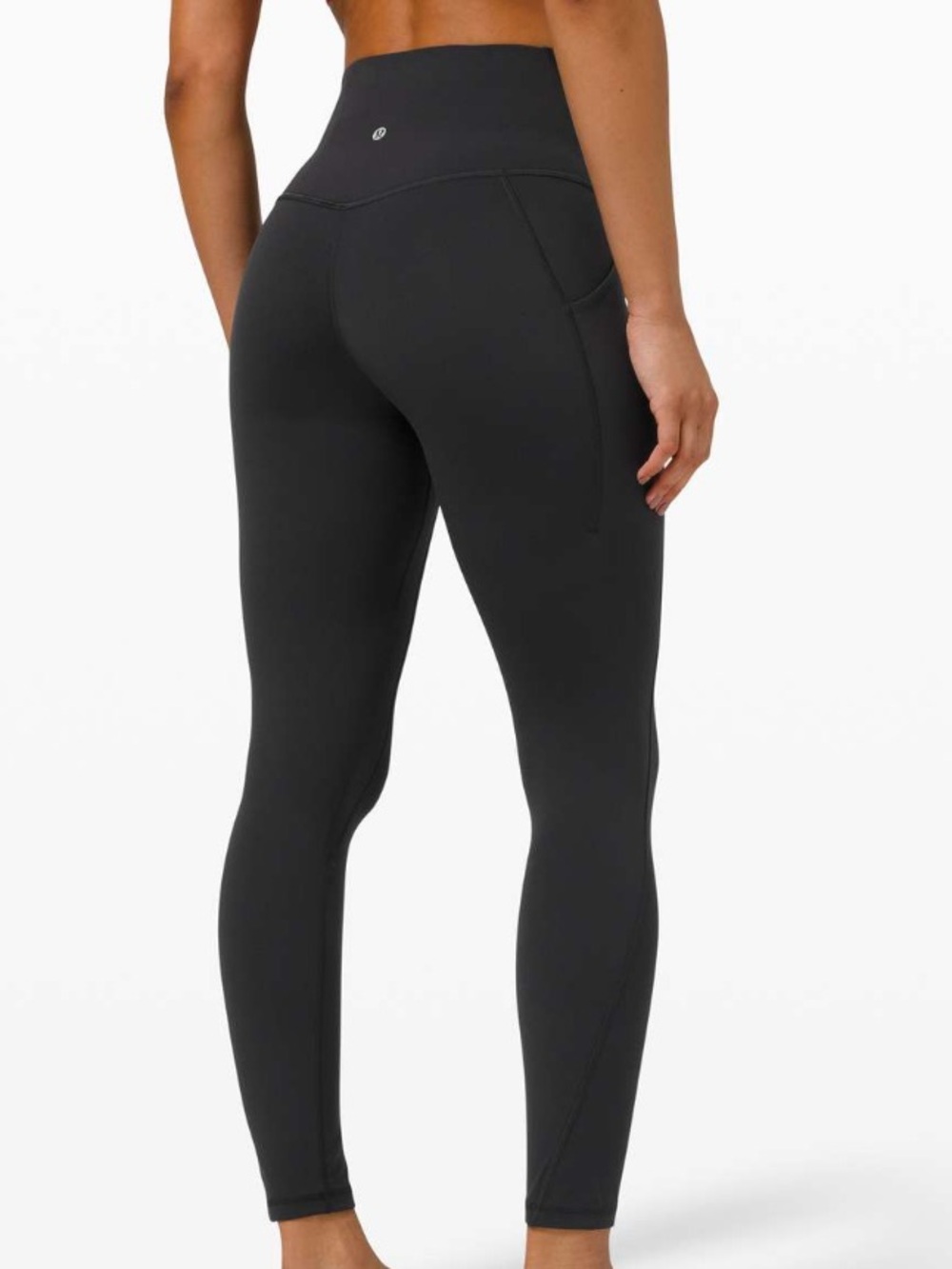 Lululemon Align High Rise Pant with Pockets 25" Black Size 2